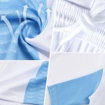 Maglia da calcio personalizzata Crimson White Geometric Shapes Sublimation